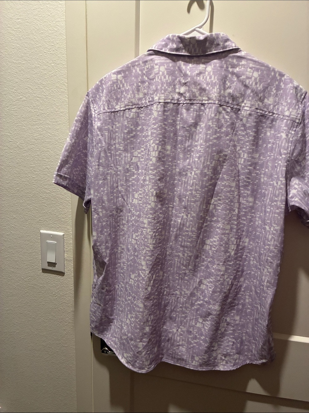 APT. 9 Men’s Performance Lavender Short-Sleeve Button-Up Shirt XL NWT - Picture 6 of 6